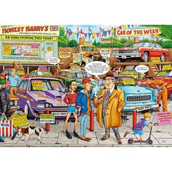 Ravensburger (19692) - Geoffrey Tristram: "#18 - Used Car Lot" - 1000 piezas