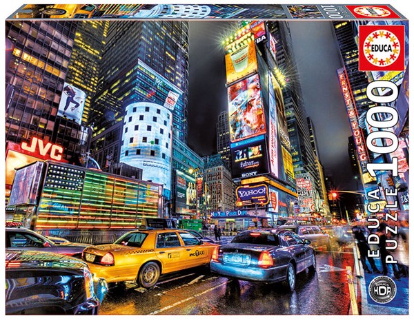 Educa (15525) - "Times Square, New York" - 1000 piezas