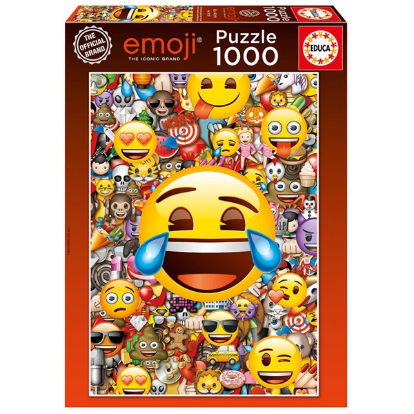 Educa (17108) - "Emoji" - 1000 piezas