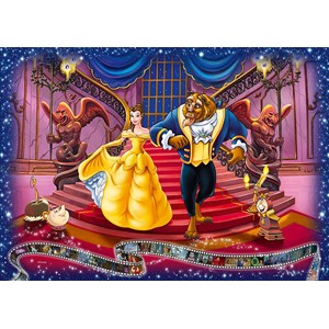 Ravensburger (19746) - "Beauty and the Beast" - 1000 piezas