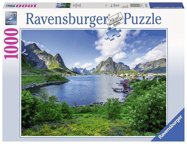 Ravensburger (19711) - "Lofoten Island" - 1000 piezas