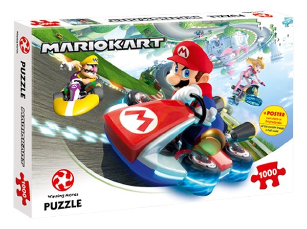 Winning Moves Games (44815) - "Super Mario, Mario Kart" - 1000 piezas