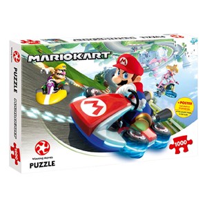 Winning Moves Games (44815) - "Super Mario, Mario Kart" - 1000 piezas