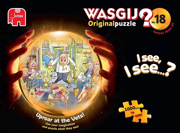 Jumbo (13216) - "Uproar At The Vets" - 1000 piezas