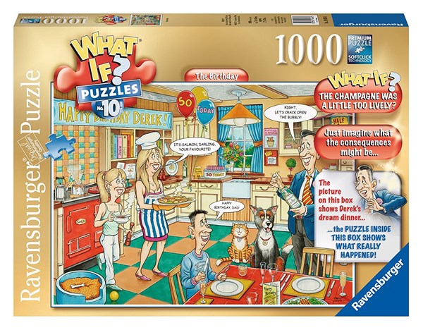 Ravensburger (19434) - "What if? #10? - The Birthday" - 1000 piezas