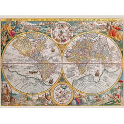 Ravensburger (16381) - "Historical map" - 1500 piezas