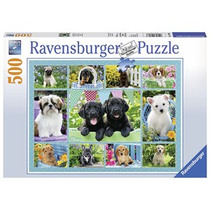 Ravensburger (14708) - "Pruning Dogs" - 500 piezas