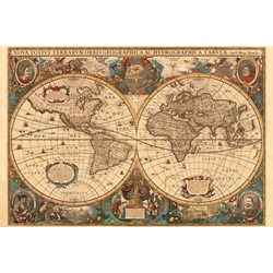 Ravensburger (17411) - "Antique World Map" - 5000 piezas