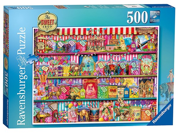 Ravensburger (14653) - Aimee Stewart: "The Sweet Shop" - 500 piezas