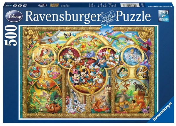 Ravensburger (14183) - "Disney Family" - 500 piezas