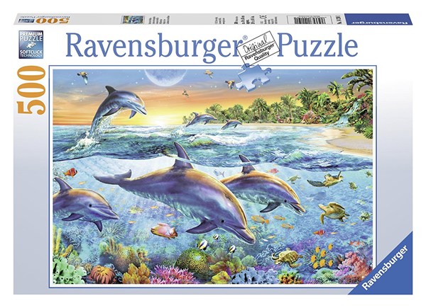 Ravensburger (14210) - "Dolphin Cove" - 500 piezas