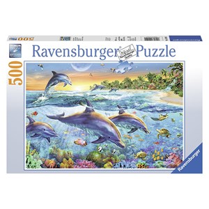 Ravensburger (14210) - "Dolphin Cove" - 500 piezas