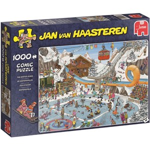 Jumbo (19065) - Jan van Haasteren: "Winter Games" - 1000 piezas