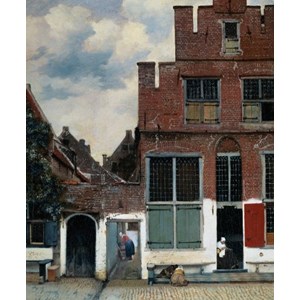 PuzzelMan (386) - Johannes Vermeer: "La callejuela" - 1000 piezas