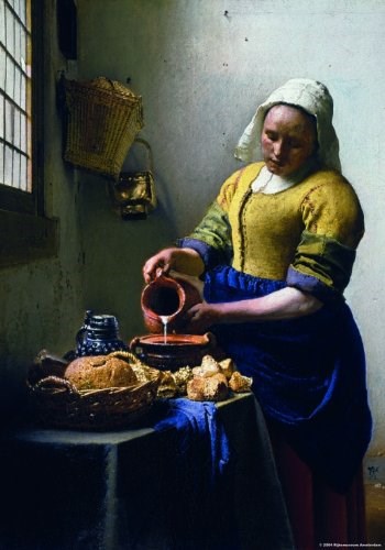 PuzzelMan (04012) - Johannes Vermeer: "La lechera" - 210 piezas