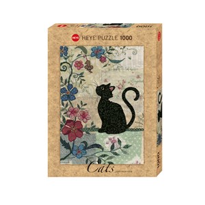 Heye (29808) - Jane Crowther: "Cat & Mouse" - 1000 piezas