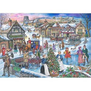 The House of Puzzles (3701) - "Victorian Green" - 1000 piezas