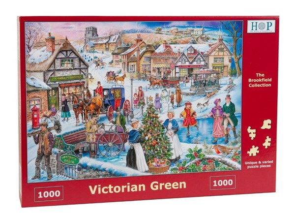 The House of Puzzles (3701) - "Victorian Green" - 1000 piezas