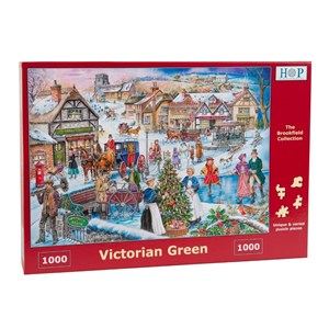 The House of Puzzles (3701) - "Victorian Green" - 1000 piezas