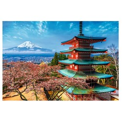 Trefl (26132) - "Mount Fuji" - 1500 piezas
