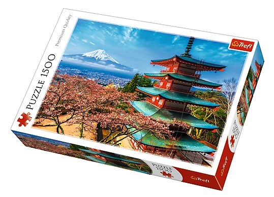 Trefl (26132) - "Mount Fuji" - 1500 piezas