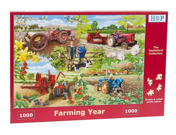 The House of Puzzles (4005) - "Farming Year" - 1000 piezas