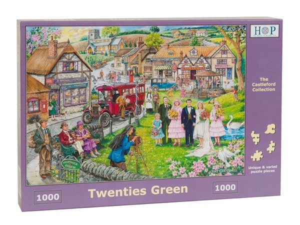The House of Puzzles (4074) - "Twenties Green" - 1000 piezas