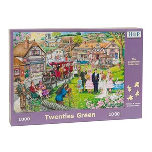 The House of Puzzles (4074) - "Twenties Green" - 1000 piezas
