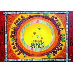 Grafika (00659) - Anne Poire, Patrick Guallino: "Portrait de Famille" - 1000 piezas