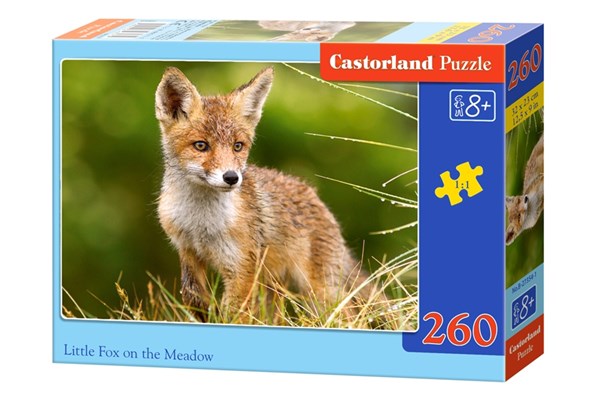 Castorland (B-27354) - "Little Fox on the Meadow" - 260 piezas