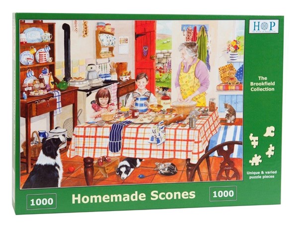 The House of Puzzles (3633) - "Homemade Scones" - 1000 piezas