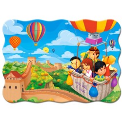 Castorland (B-03648) - "Balloon Ride over the Grat Wall of China" - 30 piezas