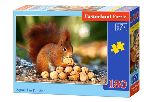 Castorland (B-018277) - "Squirrel in Paradise" - 180 piezas