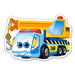 Castorland (B-005024) - "Funny Building Machines" - 3 4 6 9 piezas