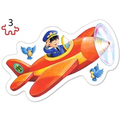 Castorland (B-005055) - "Exciting Jobs" - 3 4 6 9 piezas