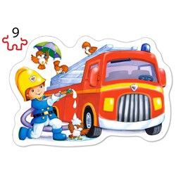 Castorland (B-005055) - "Exciting Jobs" - 3 4 6 9 piezas