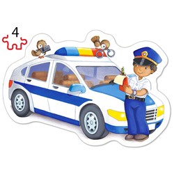 Castorland (B-005055) - "Exciting Jobs" - 3 4 6 9 piezas