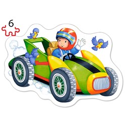 Castorland (B-005055) - "Exciting Jobs" - 3 4 6 9 piezas