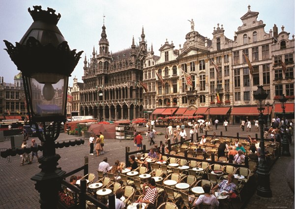 PuzzelMan (407) - "Belgium, Bruxelles" - 1000 piezas