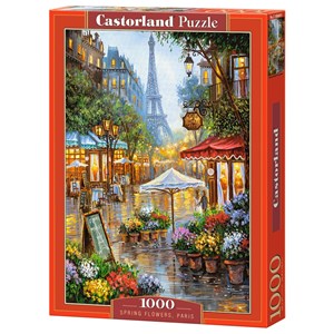 Castorland (C-103669) - "Spring Flowers, Paris" - 1000 piezas