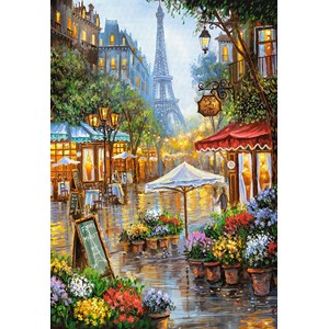 Castorland (C-103669) - "Spring Flowers, Paris" - 1000 piezas