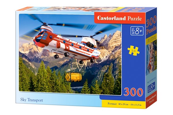 Castorland (B-030125) - "Sky Transport" - 300 piezas