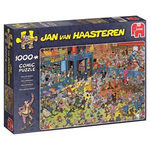Jumbo (19060) - Jan van Haasteren: "The Roller Disco" - 1000 piezas