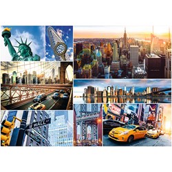 Trefl (45006) - "New York, Collage" - 4000 piezas