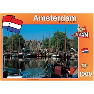PuzzelMan (432) - "Netherlands, Amsterdam" - 1000 piezas