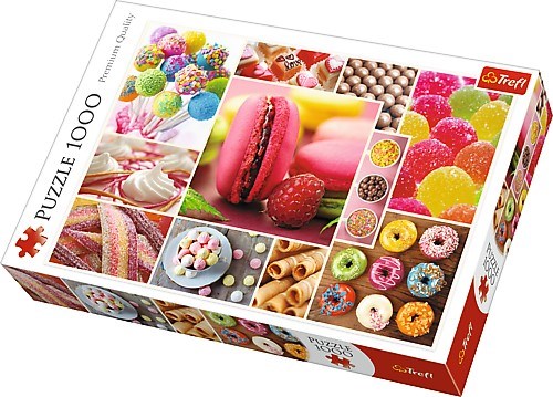 Trefl (10469) - "Candy Collage" - 1000 piezas