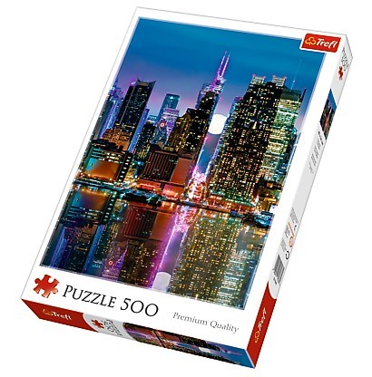 Trefl (37261) - "Manhattan, New York" - 500 piezas