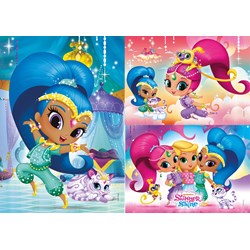 Clementoni (25218) - "Shimmer & Shine" - 48 piezas