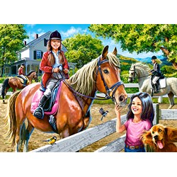 Castorland (B-030095) - "Horse Riding" - 300 piezas