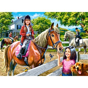 Castorland (B-030095) - "Horse Riding" - 300 piezas
